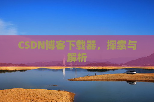 CSDN博客下载器，探索与解析